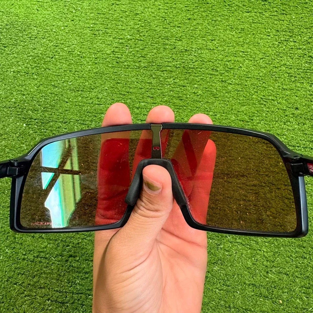 Oakley Sutro Matte Black Frame Prizm Lens Sport Shield Sunglasses OO9406-A137